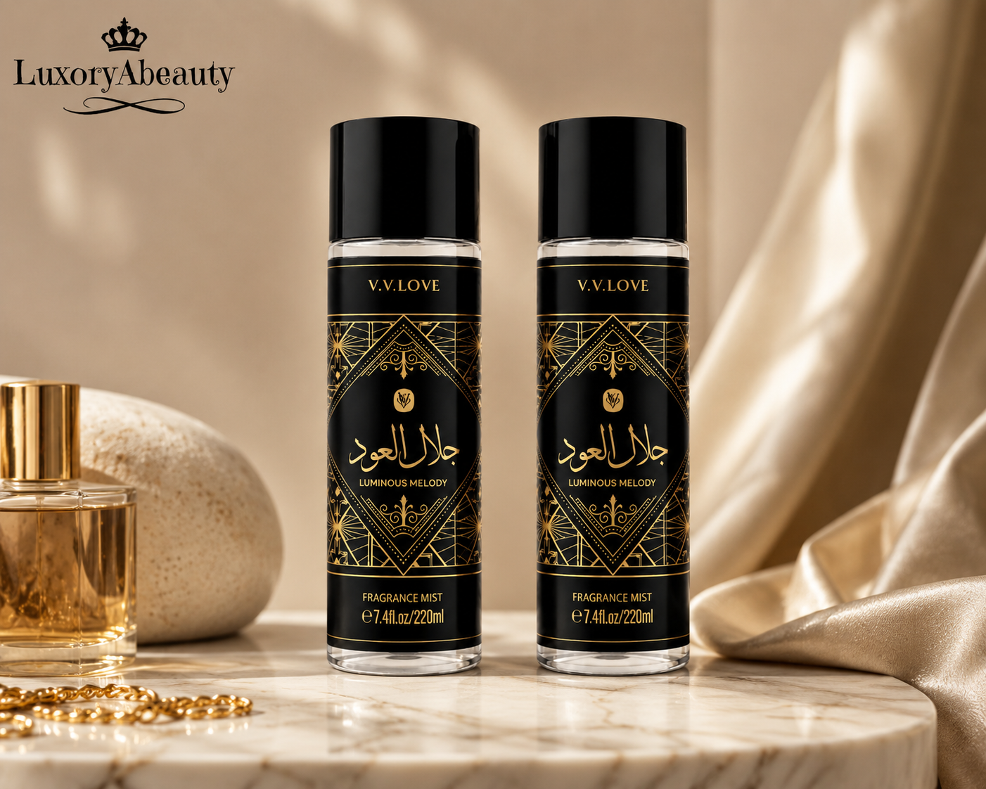 Set 2 Sprayuri arabesti pentru barbati Luminous Melody - 2 x 220 ml