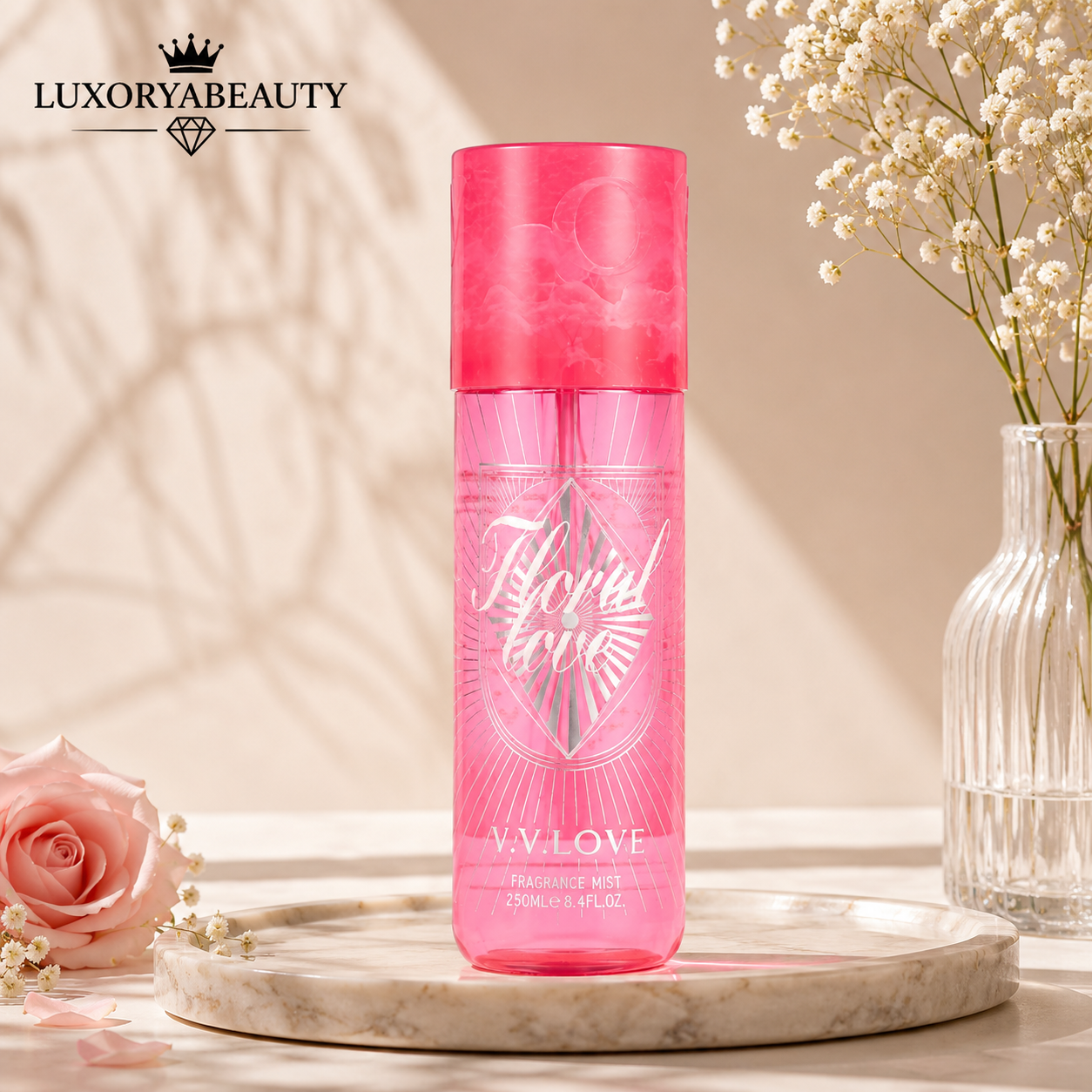 Spray parfumat pentru corp 250 ml aroma dulce FLORAL LOVE