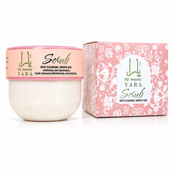 Scrub Facial 3Q Beauty Yara – Exfoliant pentru Curățare Profundă și Îngrijirea Pielii, 350 ml