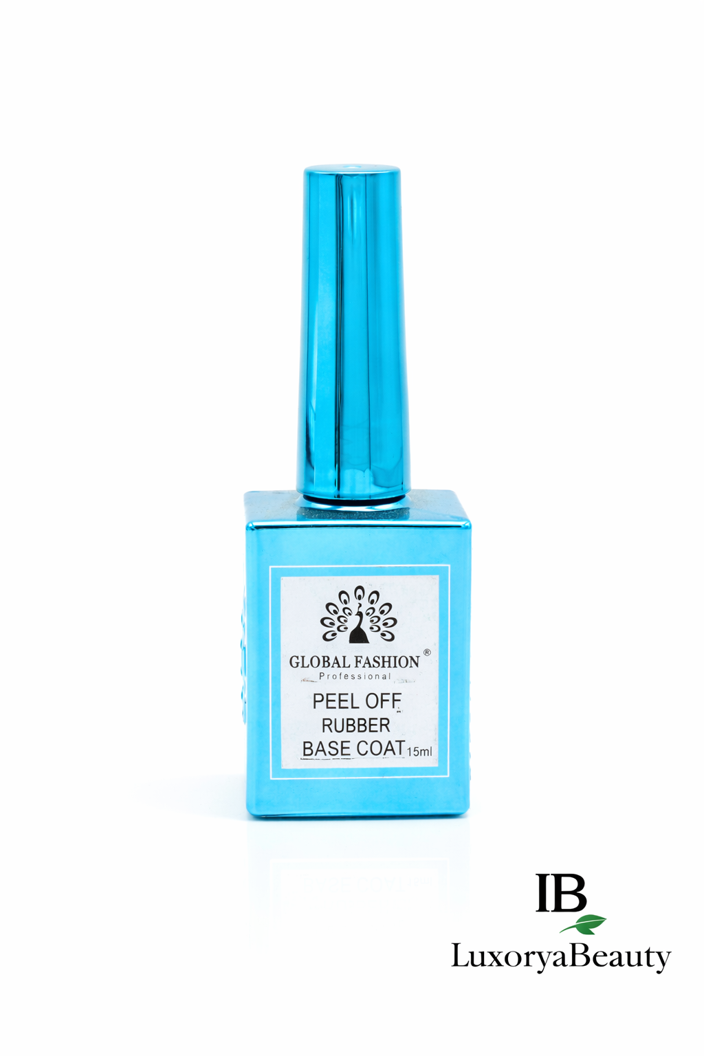 Bază Peel Off Global Fashion 15ml – Base Coat Semipermanentă Ușor de Îndepărtat, Fără Acetonă