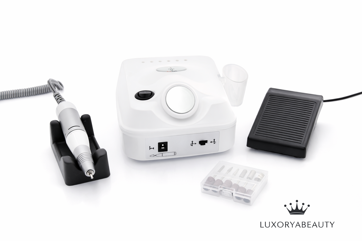 Freza Unghii Profesională BN-335 Bee Nails 45000 RPM 65W – Pilă Electrică Manichiură & Pedichiură cu Viteză Reglabilă