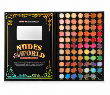 Paletă Farduri 88 Culori Nudes of the World IGOODCO IG3061 – Nuanțe Mate, Sidefate și Metalice, Pigmentare Intensă, Machiaj Profesional pentru Ochi