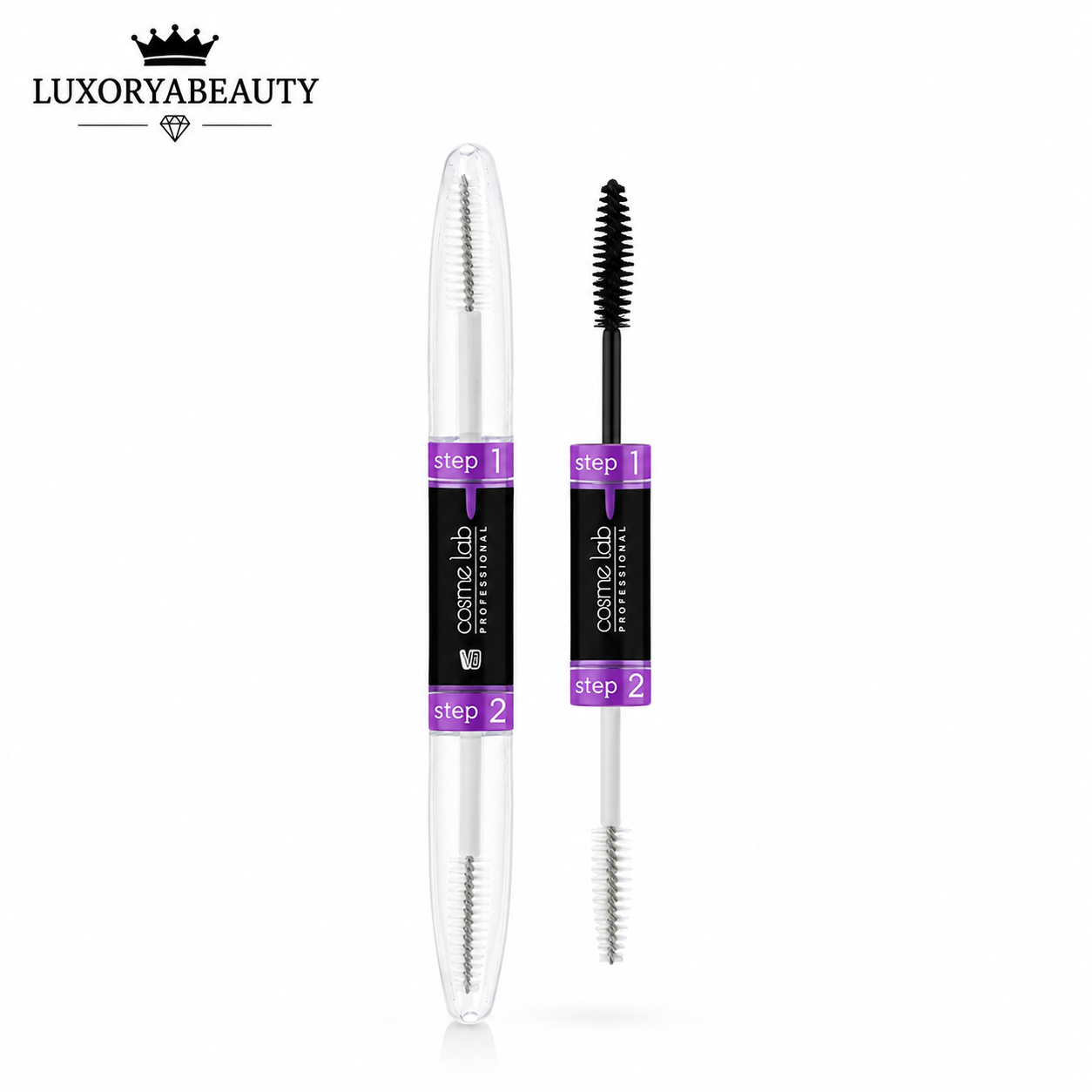 Mascara 2 Pași pentru Alungire Gene CEOO4 – Ser Revitalizant + Mascara pentru Volum, Definire Intensă și Gene Spectaculoase