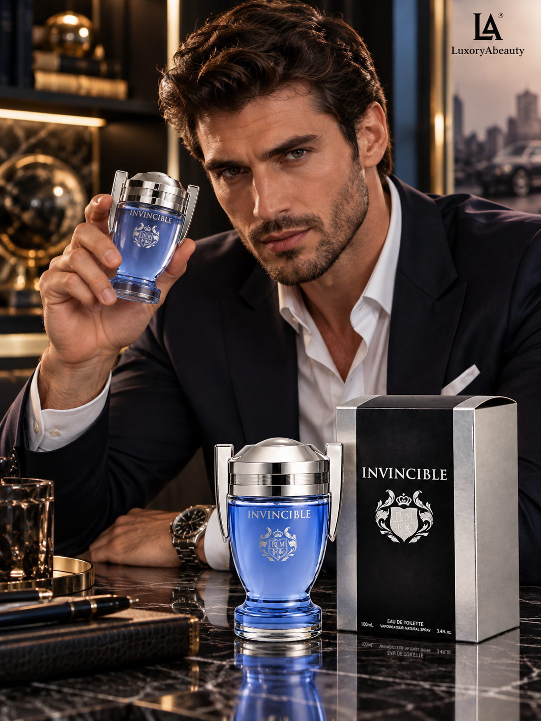 Invincible for Men 100ml - Apa Parfum, barbati/ inspirat din  Paco Rabanne Invictus