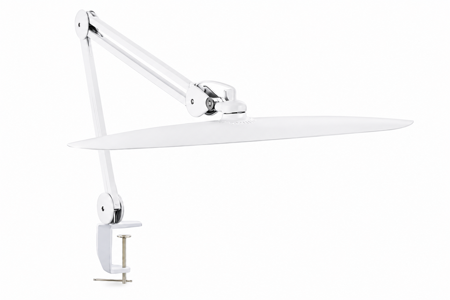 Lampă Profesională Fără Umbre SP-19 24W cu Prindere pe Masă – LED, Braț Reglabil, Lumină Naturală pentru Manichiură & Salon