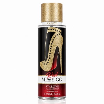 Spray Corp Damă MISSY G.G. Red 250 ml – Aromă Dulce și Intensă, Fragrance Mist pentru Femei, Prospețime de Lungă Durată