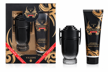 Set Cadou Bărbați Insuperabile Negru – Parfum 30 ml + After Shave Balm 50 ml