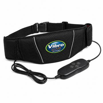 Centură Fitness cu Electro-Stimulare EMS Six Pack - Smart Fitness Pro, Abdominală, Tonifiere Mușchi, Reglabilă, Portabilă, Culoare Negru