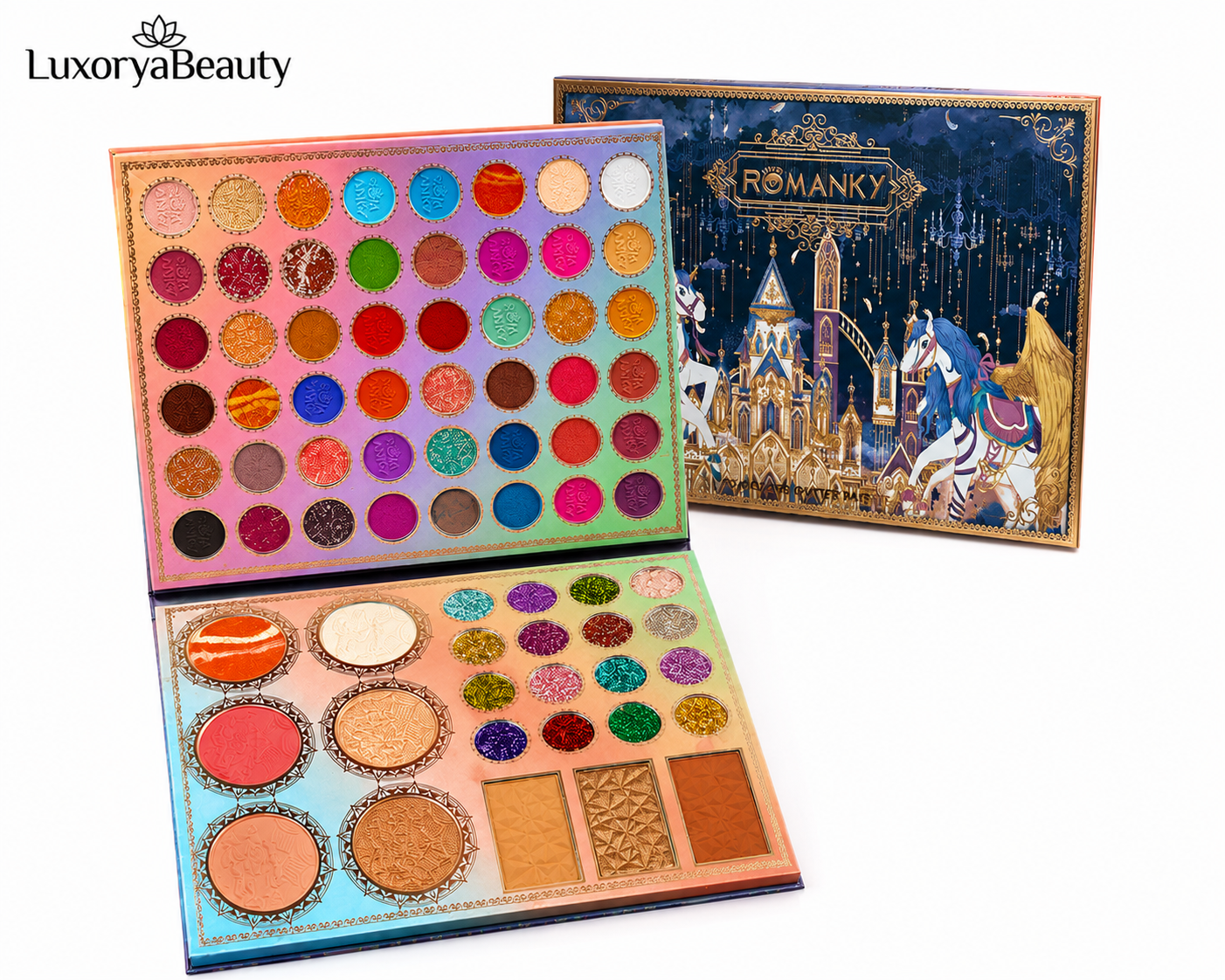 Paletă Farduri Multifuncțională Romanky 2209 – 73 Culori
