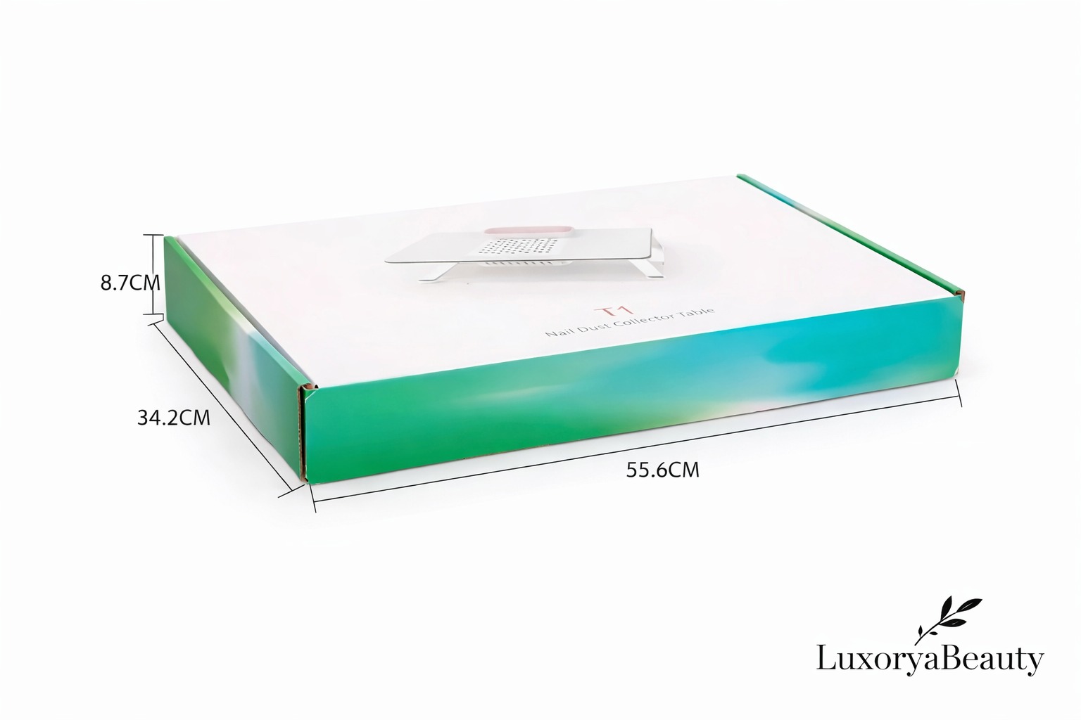 Aspirator Manichiură cu Suport Mână T1 Global Fashion – Hotă Profesională 100W, Extractor Praf Unghii, Masă Portabilă Salon