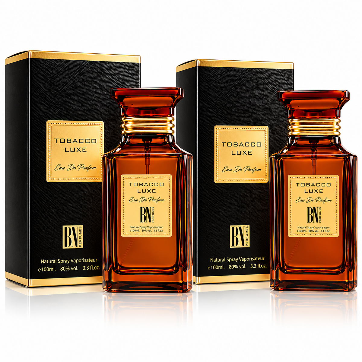Set 2 Parfumuri Arabesti Unisex Tobacco Luxe - 2 x 100 ml, Apa de parfum