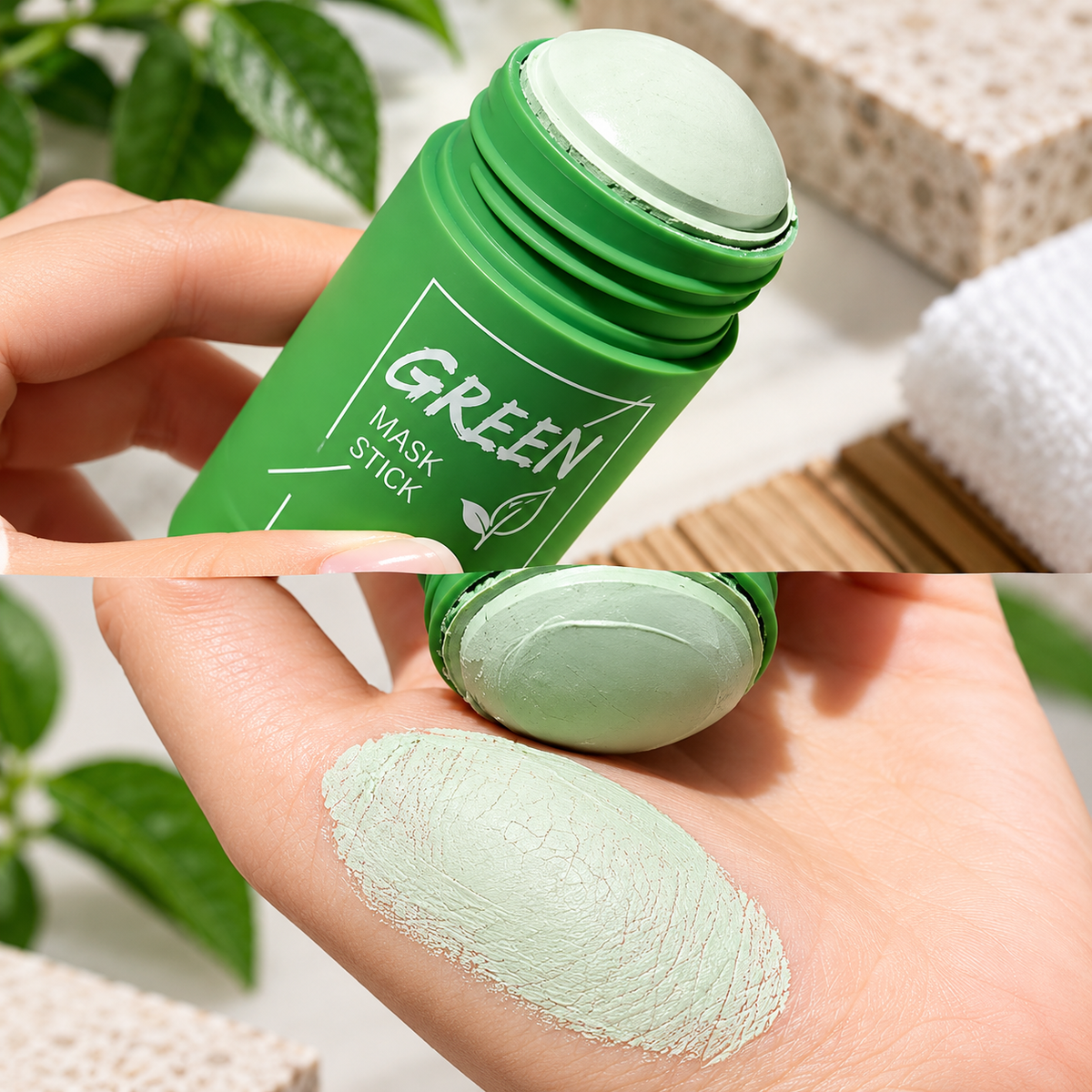 Set 2 x Mască de față stick  – Curățare pori, control sebum și îngrijirea tenului