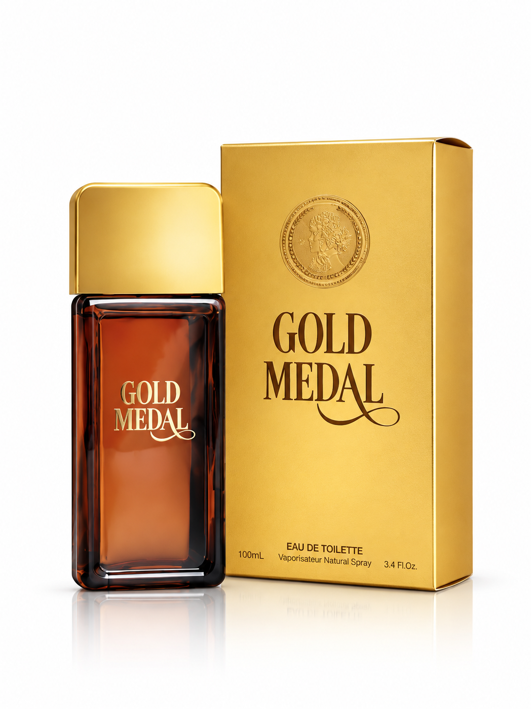 Parfum barbati Gold Metal 100 ml / inspirat din 1 Million de la Paco Rabanne