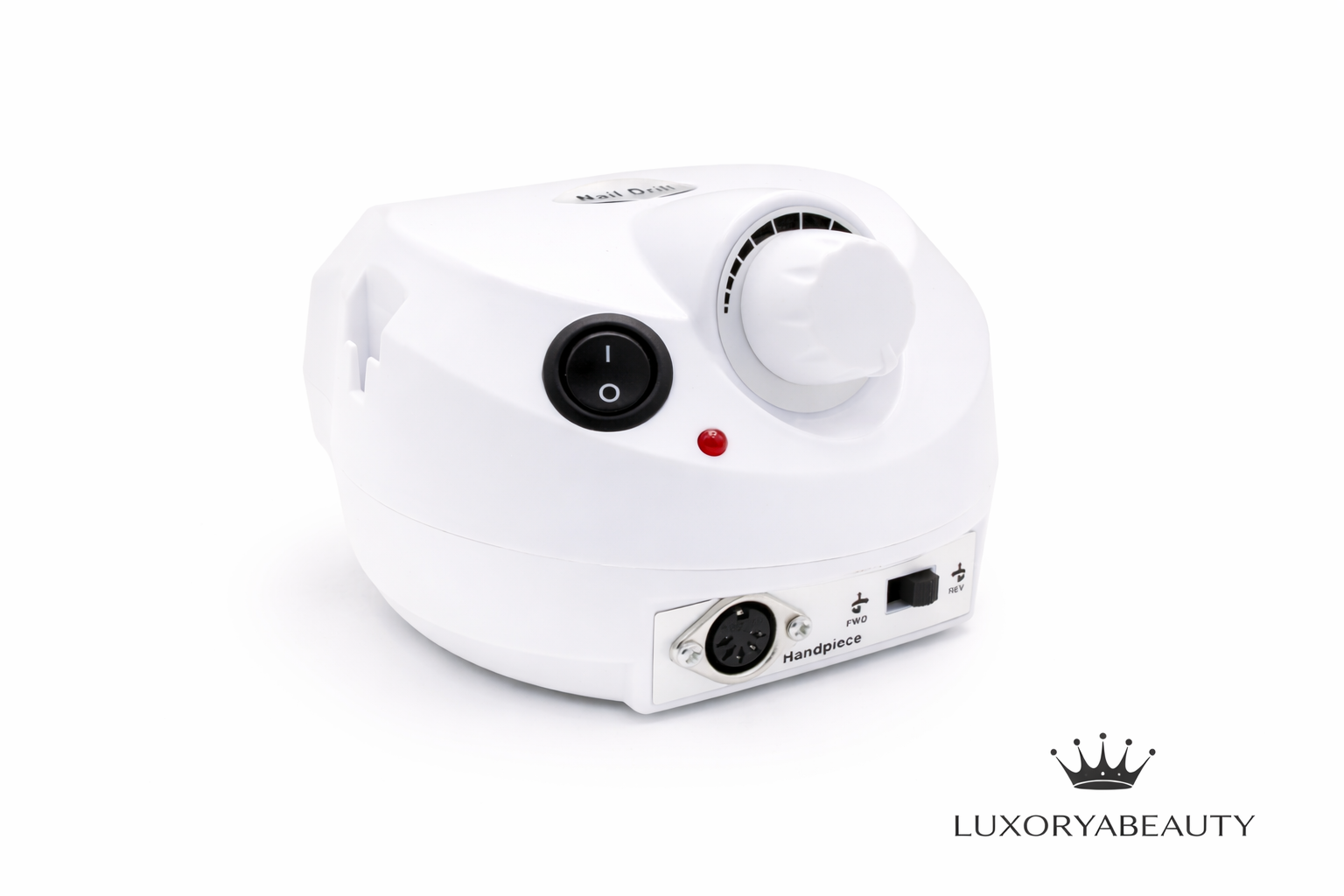 Freza Manichiură și Pedichiură Profesionala ZS-601, 45000 RPM, 65W, Alb – Freză Unghii Electrică cu Pedală și Viteză Reglabilă