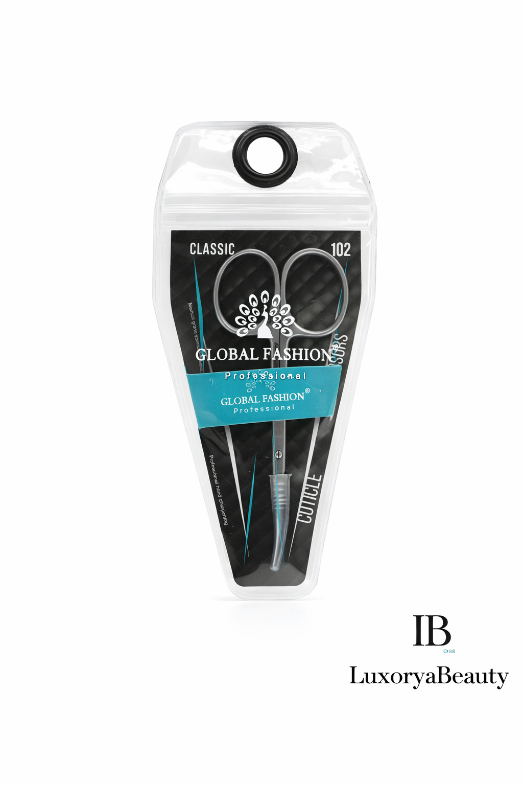 Foarfecă Profesională Cuticule Global Fashion 102 – Oțel Inoxidabil Premium, Precizie Maximă pentru Manichiură