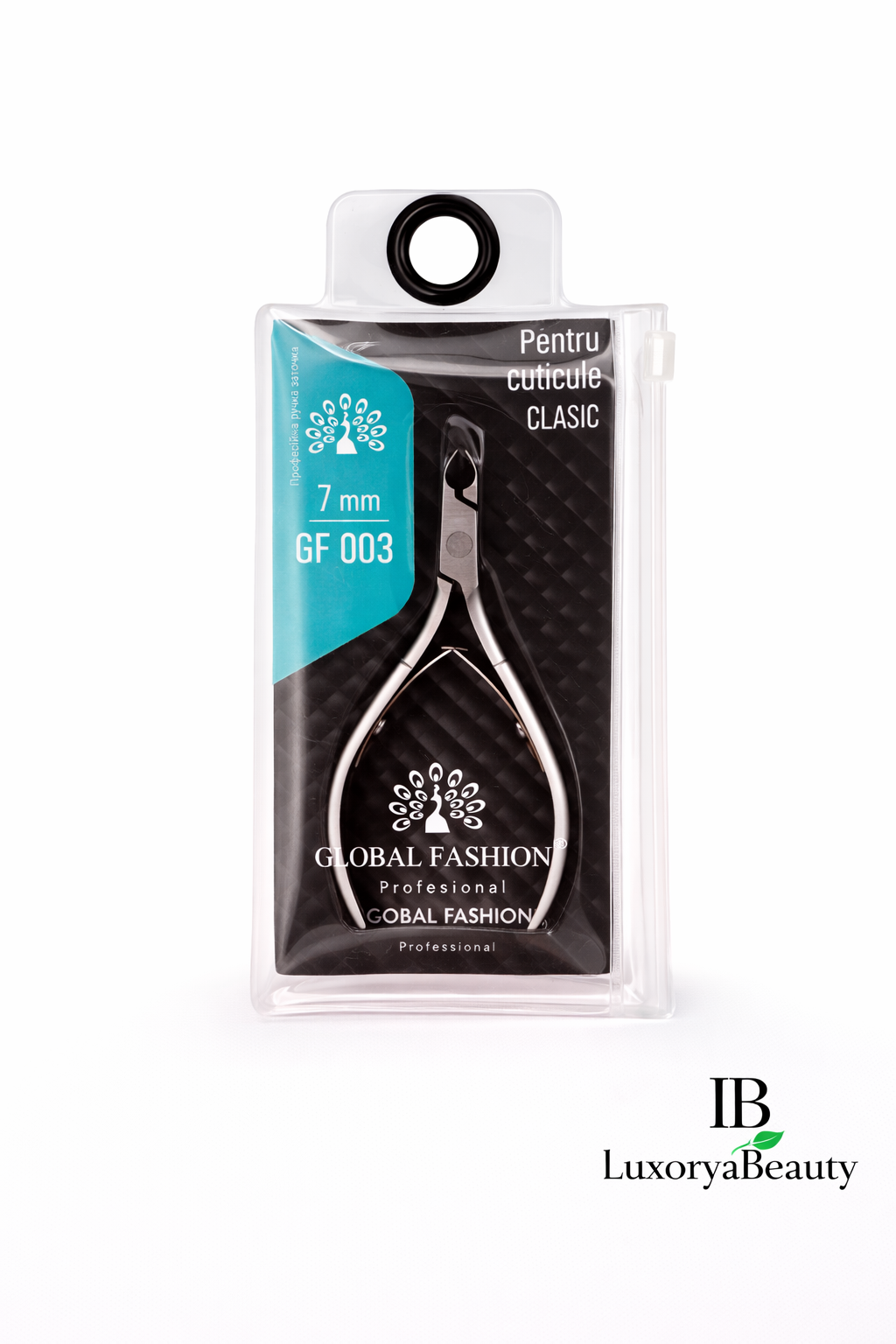 Clește pentru cuticulă Global Fashion 003 – 7 mm | Profesional, oțel inoxidabil, precizie maximă