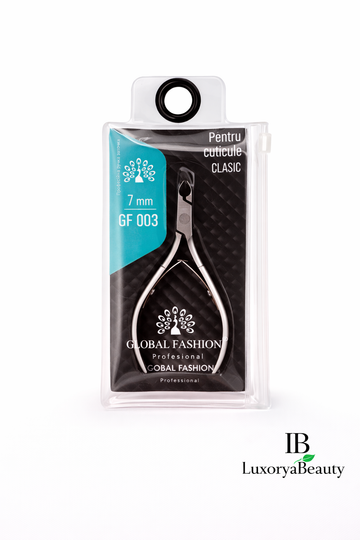 Clește pentru cuticulă Global Fashion 003 – 7 mm | Profesional, oțel inoxidabil, precizie maximă