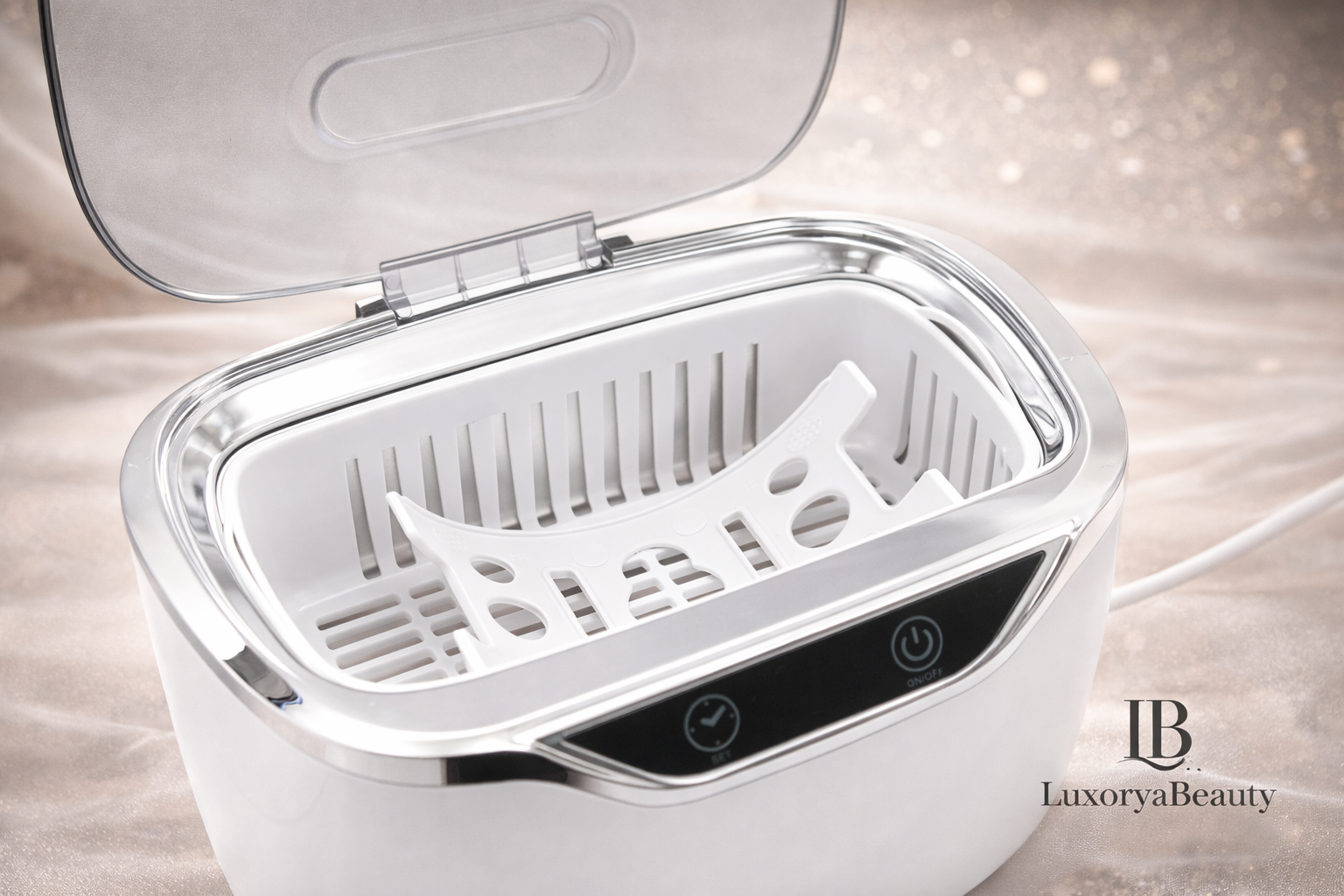 Aparat de curățare cu ultrasunete SU-942, 700ml, 50W – Curățare profesională pentru bijuterii, ochelari și instrumente manichiură